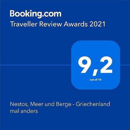 Nestos, Meer Und Berge - Griechenland Mal Anders Zarkadhiá Esterno foto